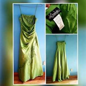 Lime Green Prom Dress